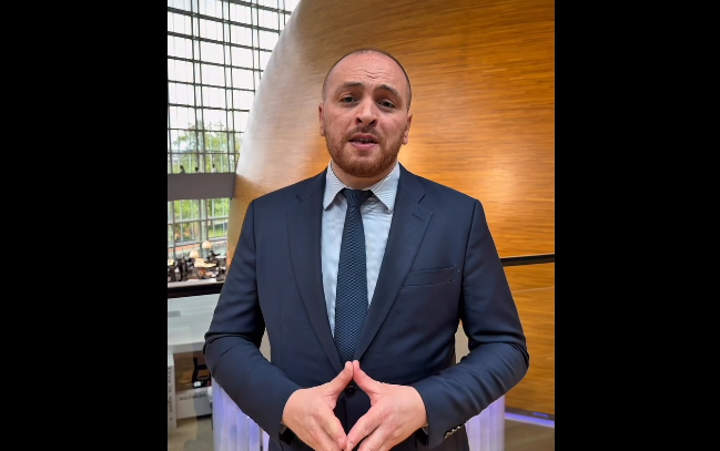 matthieu Valet au Parlement Européen