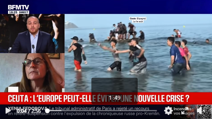 Ceuta : mon débat musclé sur BFM TV face aux Écologistes